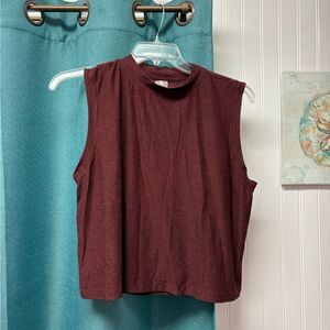 CALIA by Carrie Underwood Tank Top in Rust Color Size Large